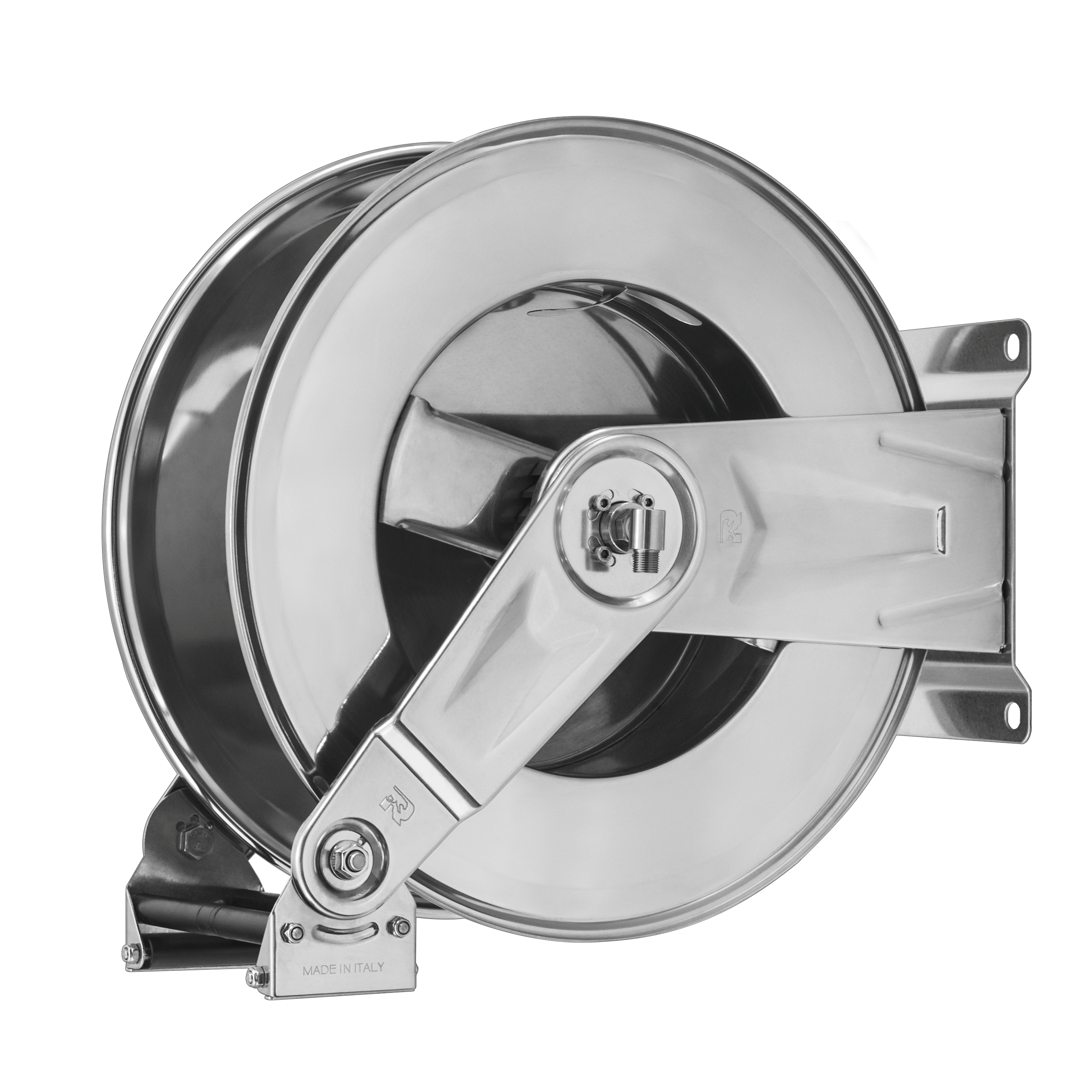 Ramex HR1000 Stainless Spring Rewind Hose Reel