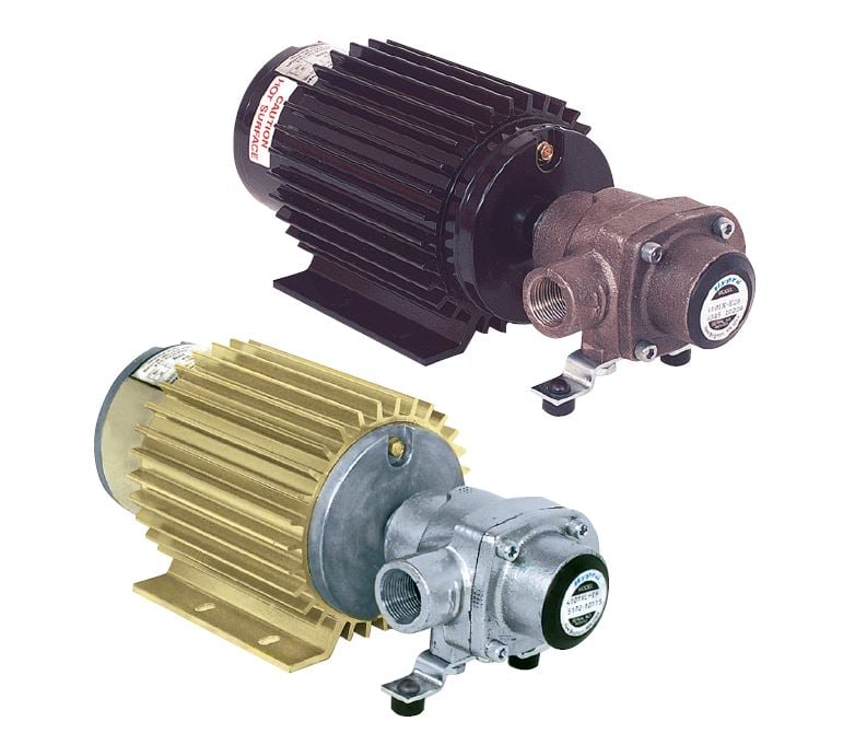 Hypro 4001 & 4101 Series - 12 Volt DC 4 Roller, Ni-Resist or Silver Series XL Roller Pumps