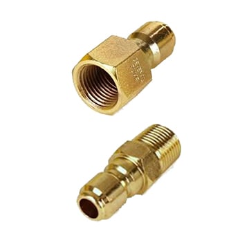 Quick Disconnect Plugs - Brass Plated