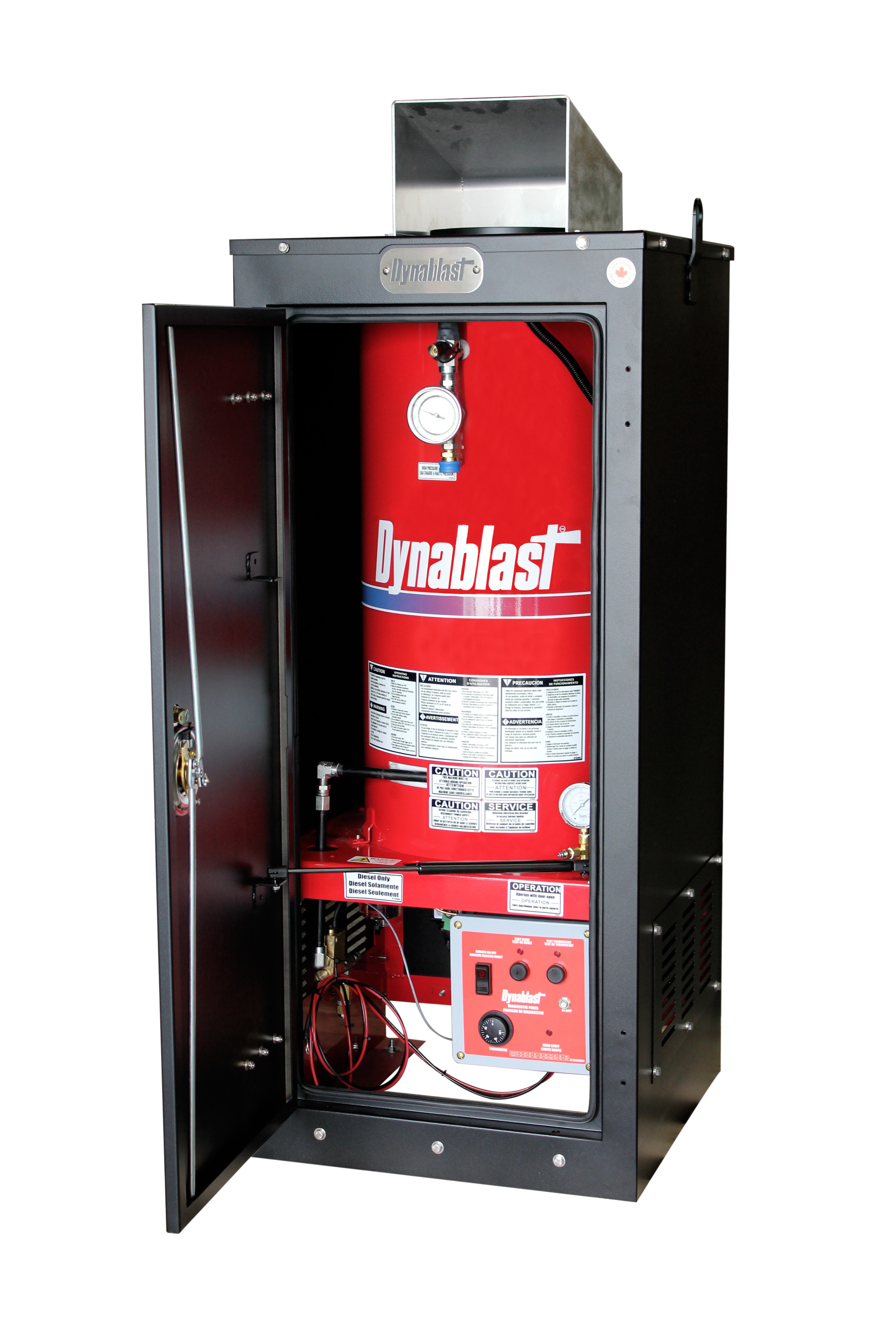 Dynablast CAB420FLS-12V Hydrovac Hot Water Heater