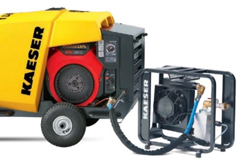 Kaeser KAM17-215A Mobilair Portable Compressor with Aftercooler