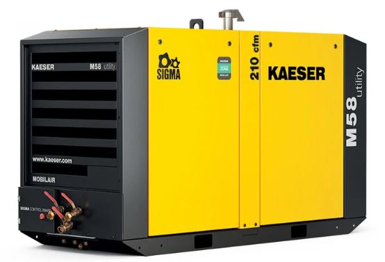 Kaeser KAM58-UTILITY Mobilair Portable Compressor