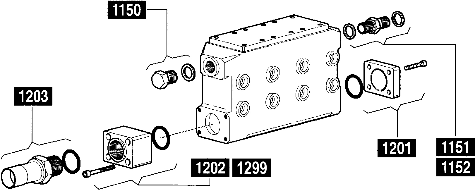 Pratissoli MKLP | MKRLP  | MMKSLP | MKSRLP  Series Pump Connection Kit