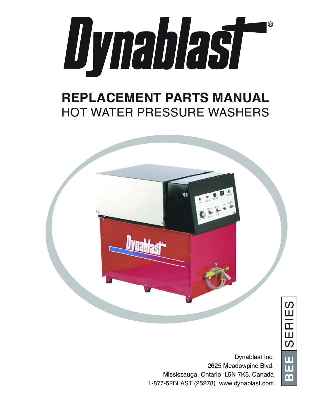 Dynablast BEE Series Operation Manual