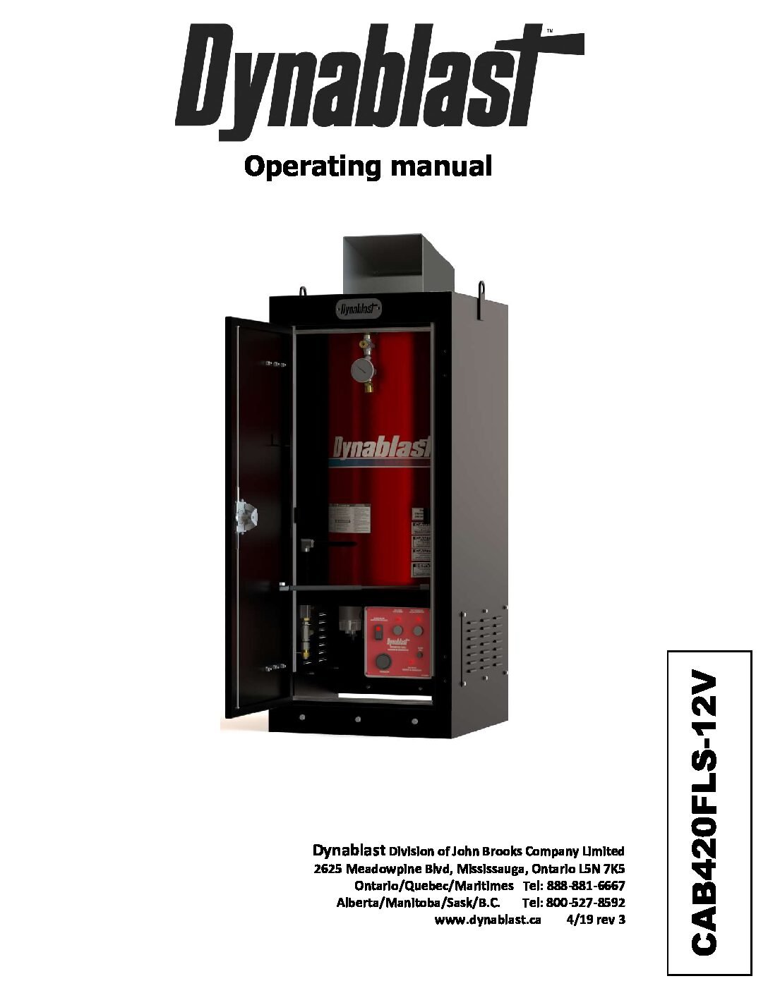 CAB420 Owners Manual English