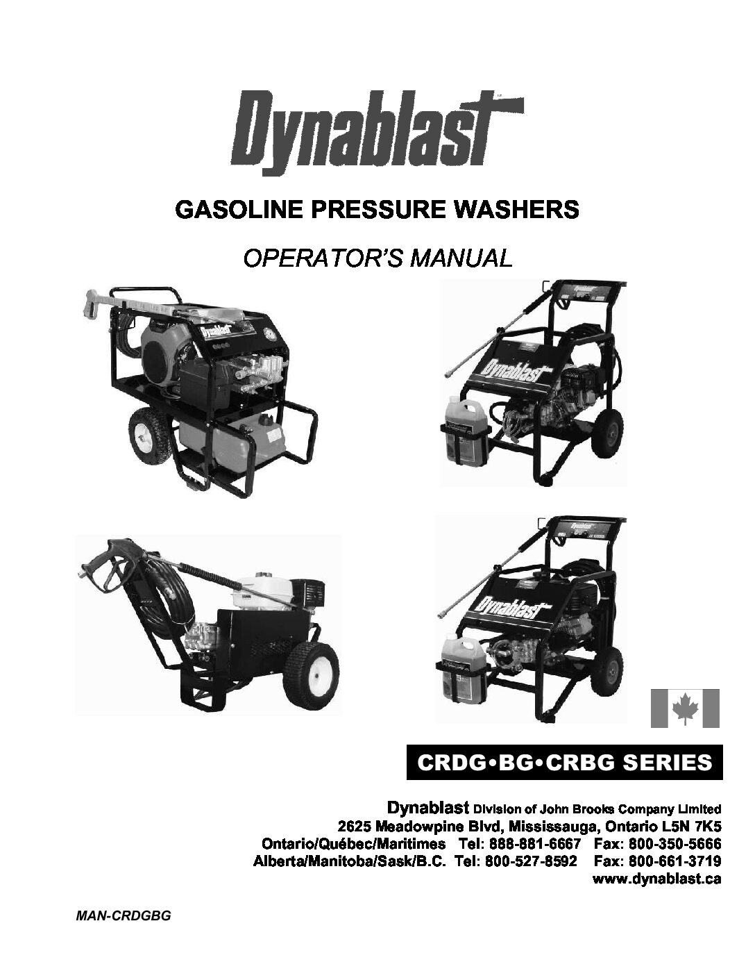 CR4035BG Owner's Manual