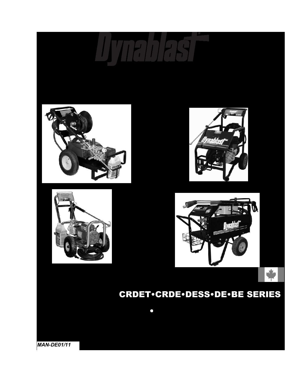 Dynablast C4030DEHR Owner's Manual