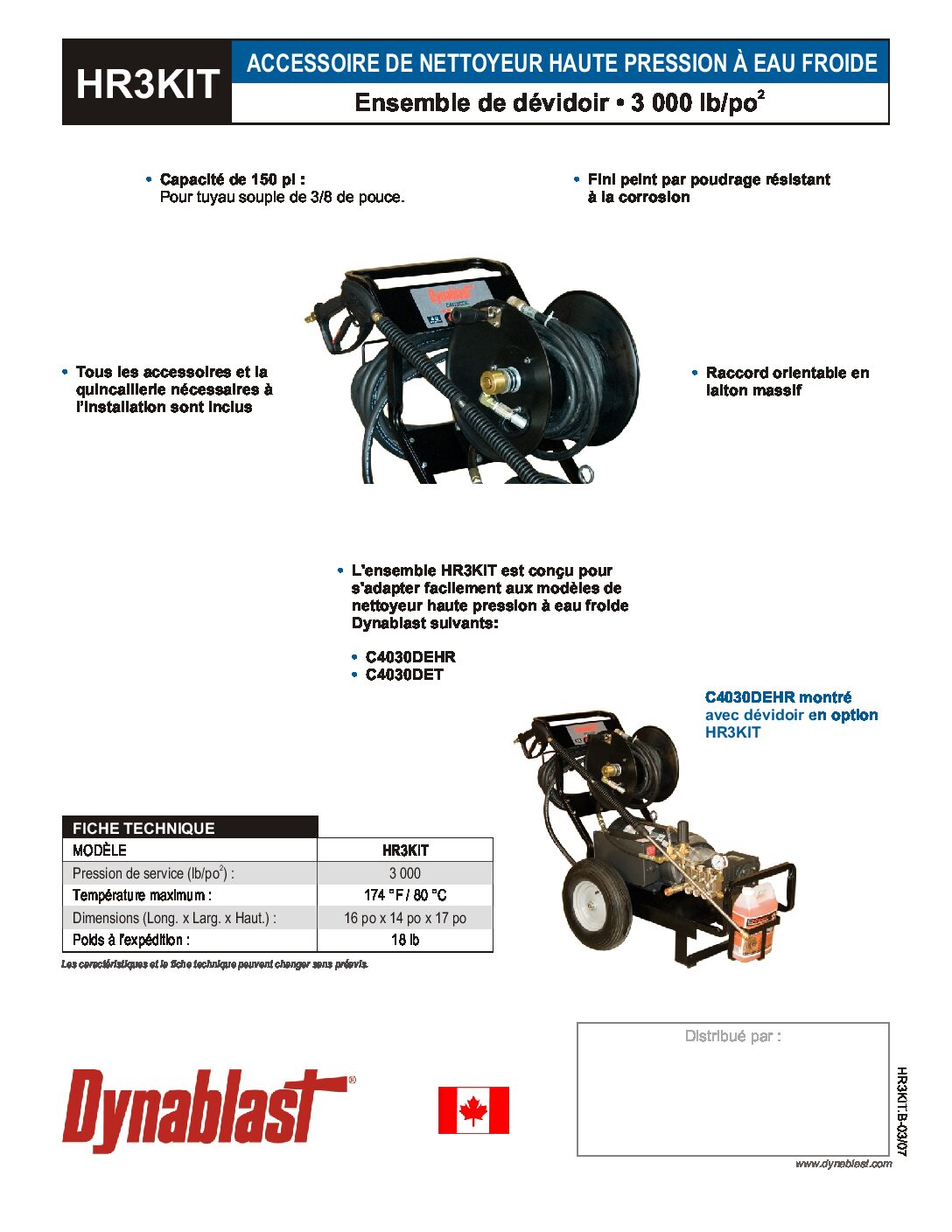 HR3KIT French Brochure