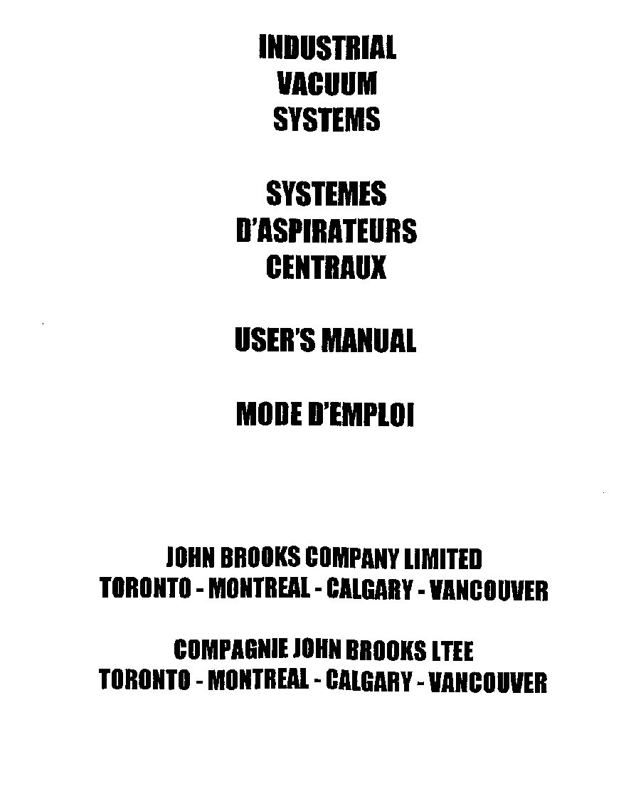 SV315 Owners Manual
