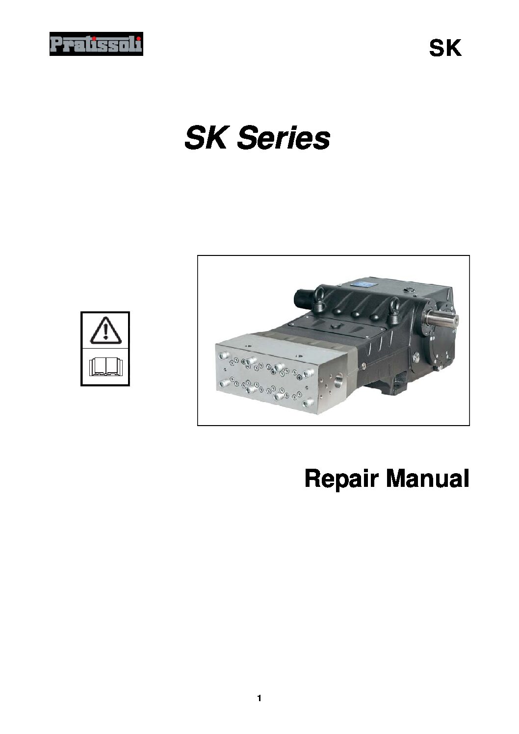 Pratissoli SK Series Plunger Pumps Replacement Manual
