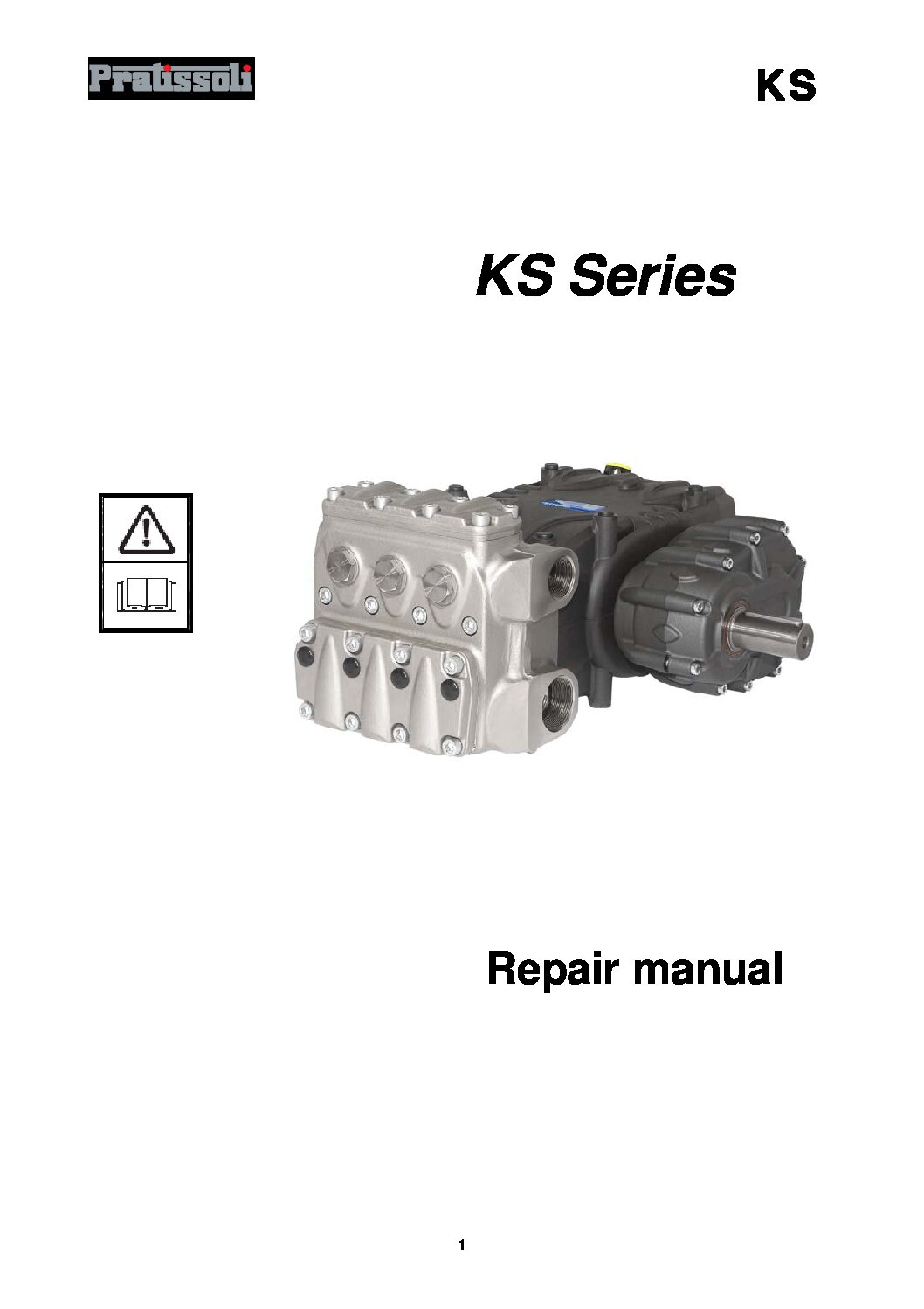 Pratissoli KS Series Plunger Pumps Replacement Manual